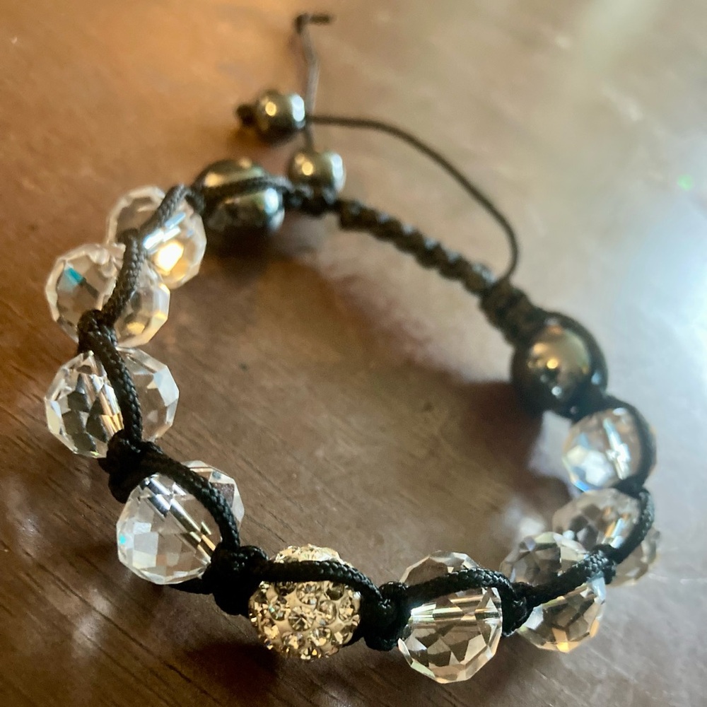 Shambala Crystal Beaded Bracelet